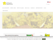 Tablet Screenshot of pokochajolejrzepakowy.pl